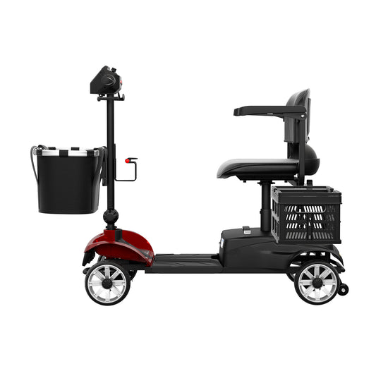 MS002 Foldable 4-Wheel Mobility Scooter for Seniors