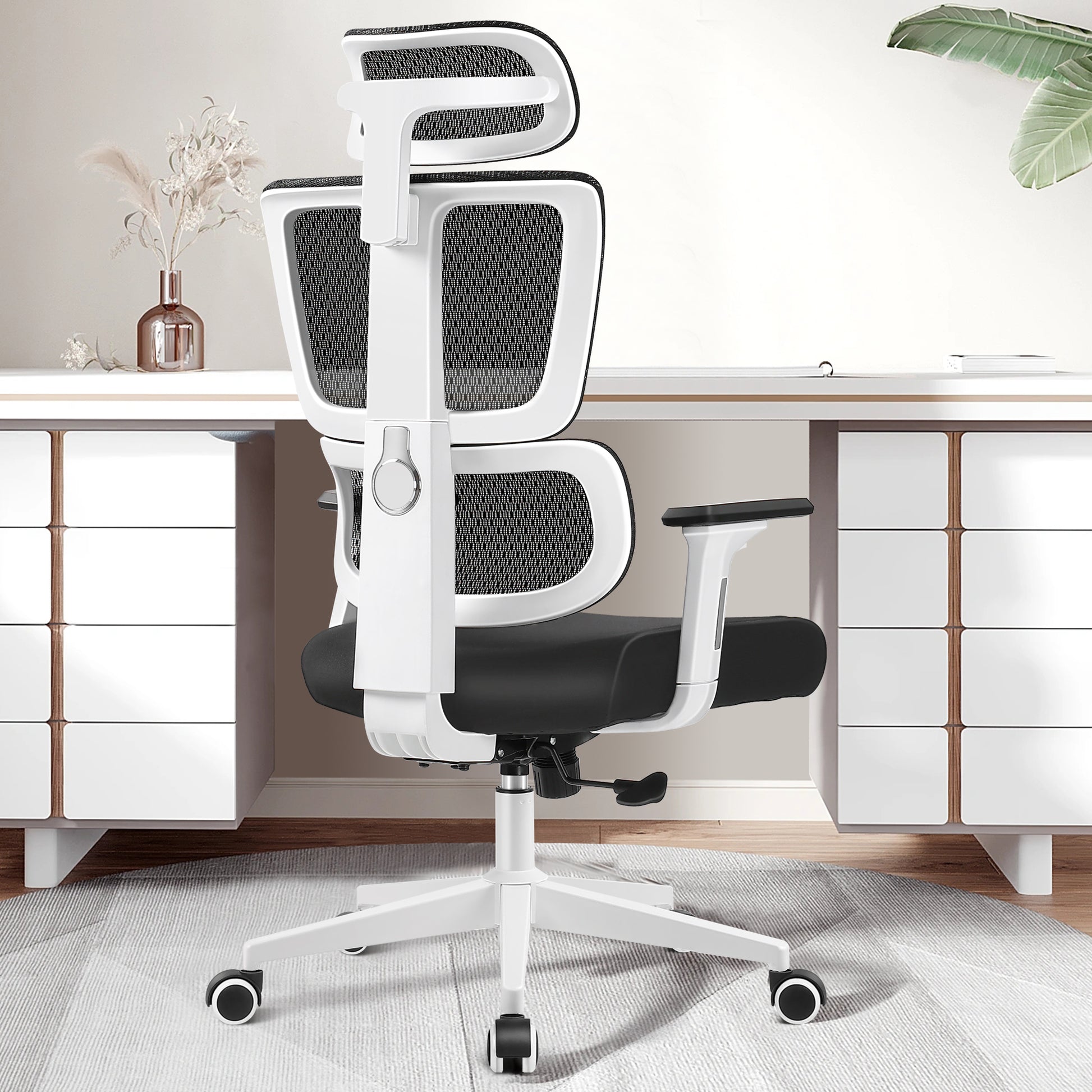 Ergonomic Office Chair With 3D Adjustable Backrest