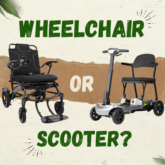 Power Wheelchair vs. Mobility Scooter: Which One Is Right for You?