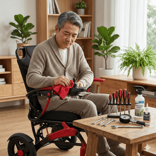 Electric Wheelchair Maintenance Guide: 11 Tips to Keep Kerdom Wheelchair Running Like New