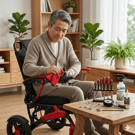 Electric Wheelchair Maintenance Guide: 11 Tips to Keep Kerdom Wheelchair Running Like New