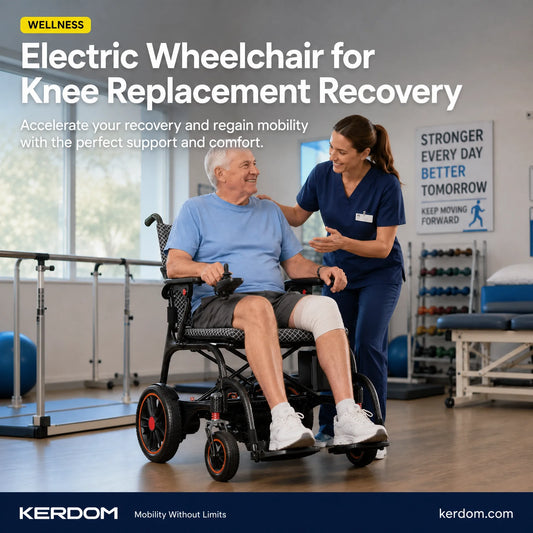 Electric Wheelchair for Knee Replacement Recovery