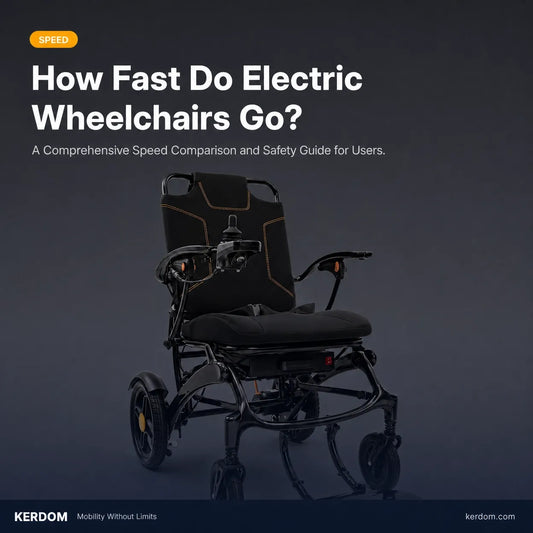 How Fast Do Electric Wheelchairs Go? Speed Comparison