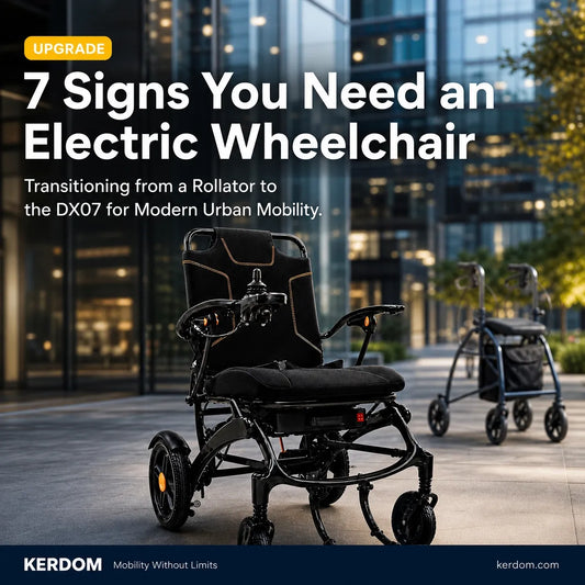 7 Signs You Need an Electric Wheelchair: When to Transition