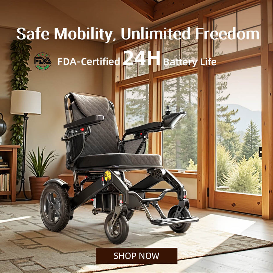Discover the Perfect KERDOM Folding Electric Wheelchair for Every Lifestyle