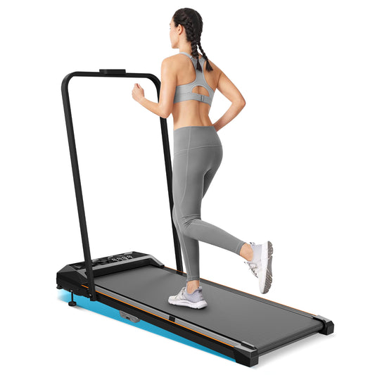 4 in 1 Incline Walking Pad with Handle Bar