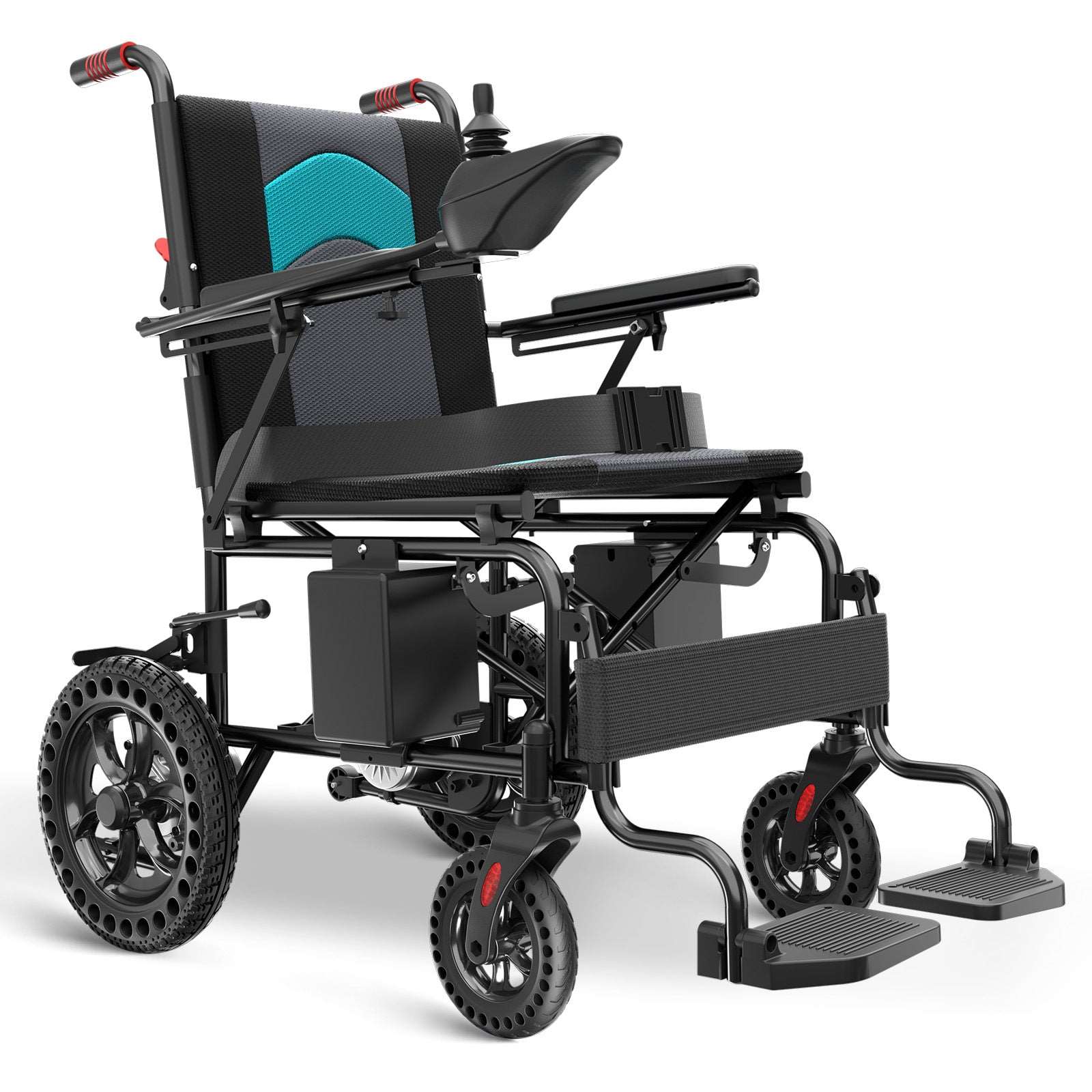 Portable Electric Wheelchair Lightweight Foldable for Adults Seniors