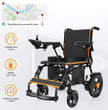 Portable Electric Wheelchair Lightweight Foldable for Adults Seniors