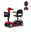 4-Wheel Electric Foldable  Mobility Scooter for Seniors