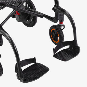 DX08 Carbon Fiber - 25.8lbs Ultra Remote Controlled Lightweight Electric Wheelchair