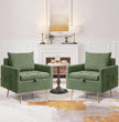 Marques Heritage Green Fabric ArmChair