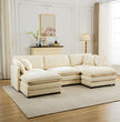 Cozyboy 5-Piece Modular Sofa Chaise (112'')