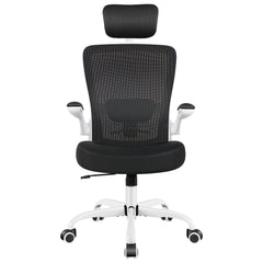 Ergonomic Mesh Office Chair, High Back Adjustable Waist Office Chair with Headrest
