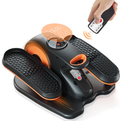 Under Desk Elliptical Machine, Ellipse Leg Exerciser for Seniors Fully Assembled, Quiet & Portable Electric Seated Pedal Exerciser with Remote Control & 12 Adjustable Speeds