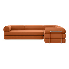 Combination Sofa, High Rebound Density Sponge Sofa Couch, Two Forms Floor Couch Three Seats Sofa Bed for Living Room
