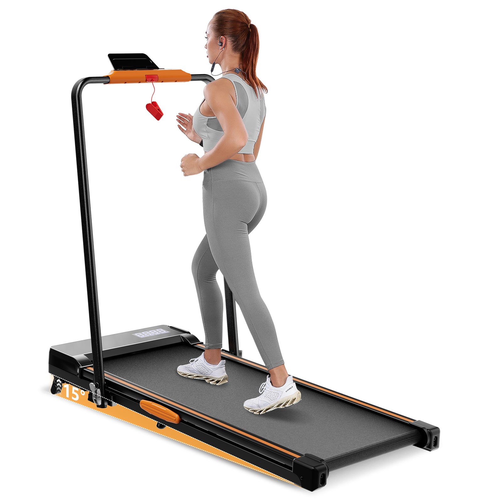 Walking Pad Treadmill with Incline