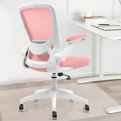 Ergonomic Office Chair, Lumbar Support Ergonomic Mesh Desk Chair with Flip-up Arms