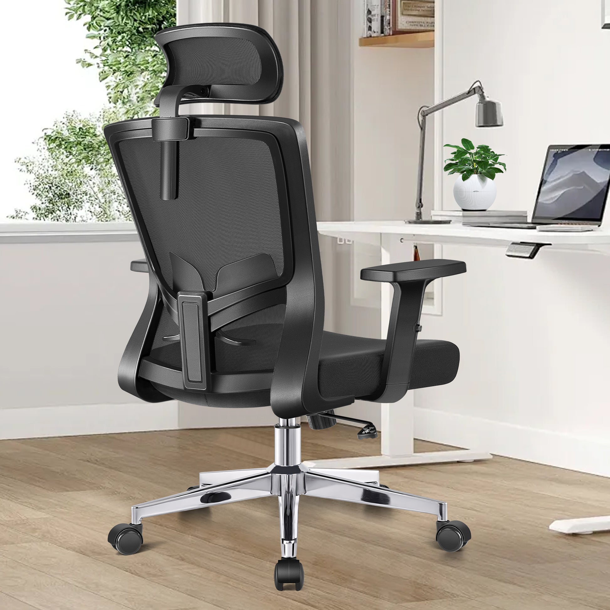 Ergonomic Desk Chair with Adjustable Lumbar Support