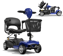 4-Wheel Electric Foldable  Mobility Scooter for Seniors
