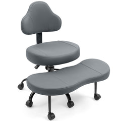 COOLHUT Cross Legged Office Chair, Yoga ADHD Ergonomic Kneeling Desk Chair