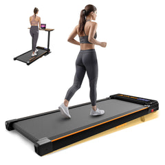 ACTFLAME Walking Pad with Incline, Portable Treadmill for Home, 4 in 1 Walking Pad Incline with Remote Control 265LB Capacity, 2.5HP Compact Treadmill with LED Display for Walking and Running