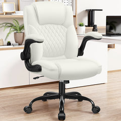 CoolHut Leather Office Chair, Big and Tall Office Chair 400LBS Wide