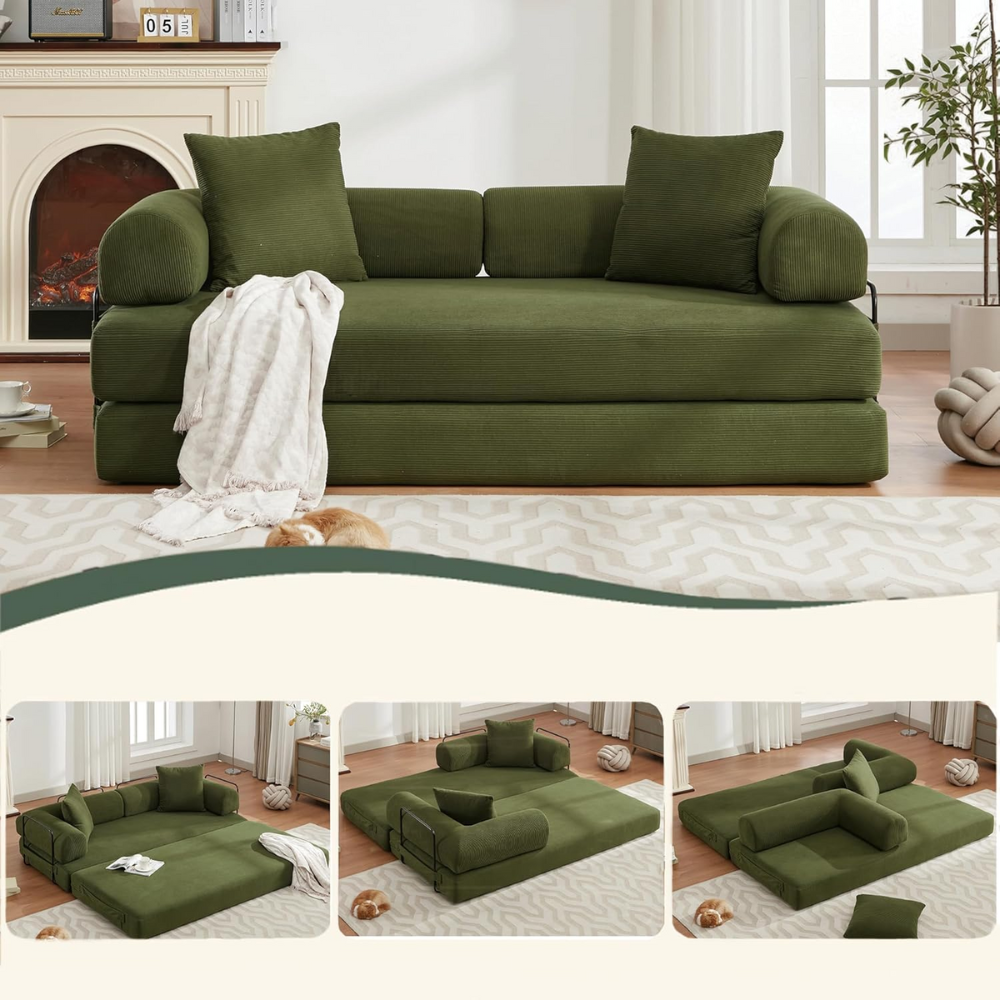 78.7'' Upholstered Sleeper Sofa