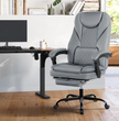 Big and Tall Executive Office Chair With Foot Rest