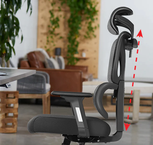 Kerdom Ergonomic Office Chair Upgrade Height Adjustable Backrest 999