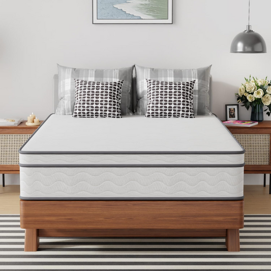 12 Inch Bamboo Charcoal Cooling Gel Memory Foam Mattress