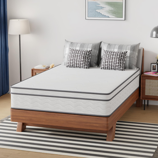 12 Inch Bamboo Charcoal Cooling Gel Memory Foam Mattress