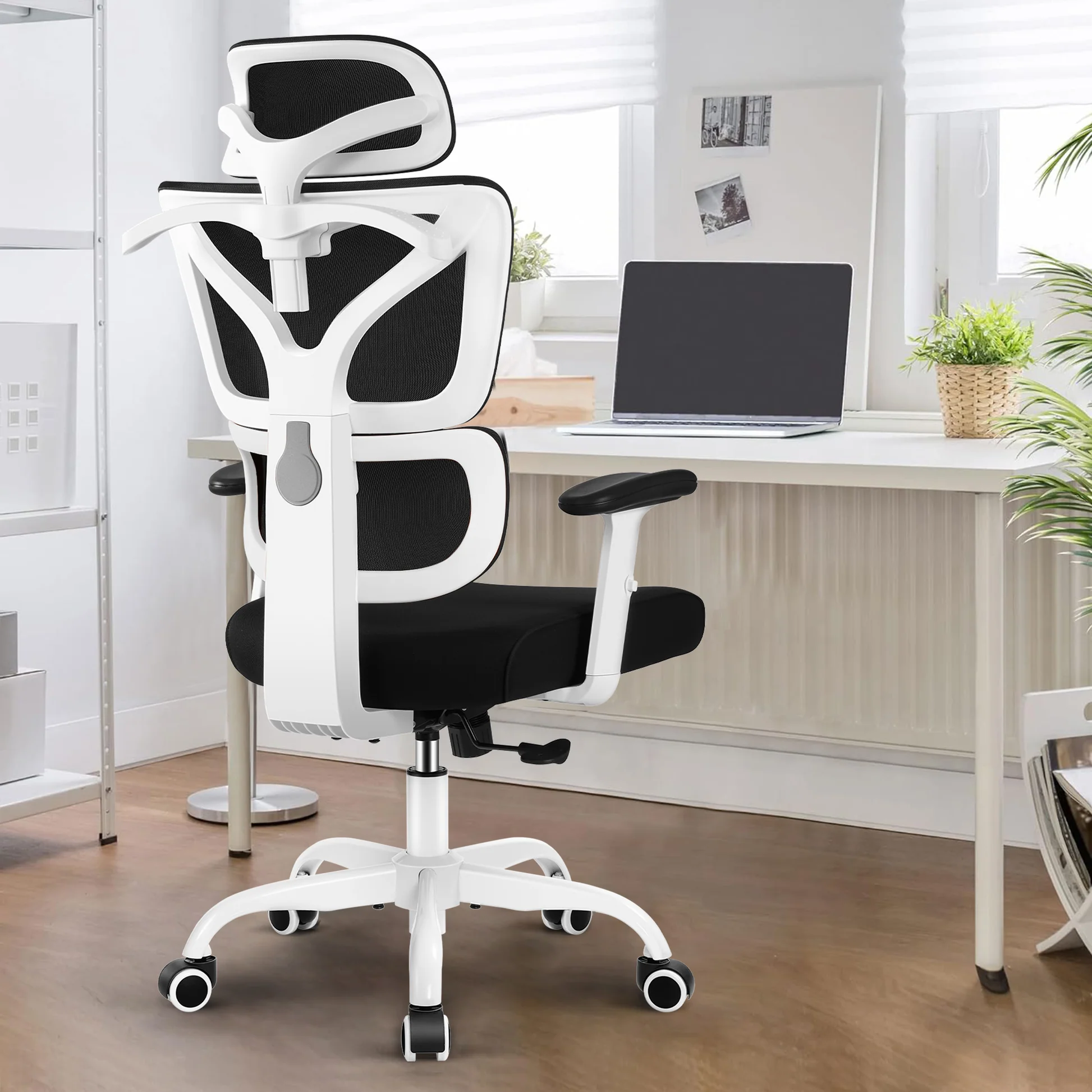 Kerdom Ergonomic Office Chair Upgrade Height Adjustable Backrest 999