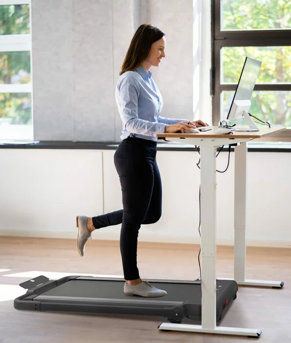 2 in 1 Fold up Treadmill | Under Desk Walking Pad