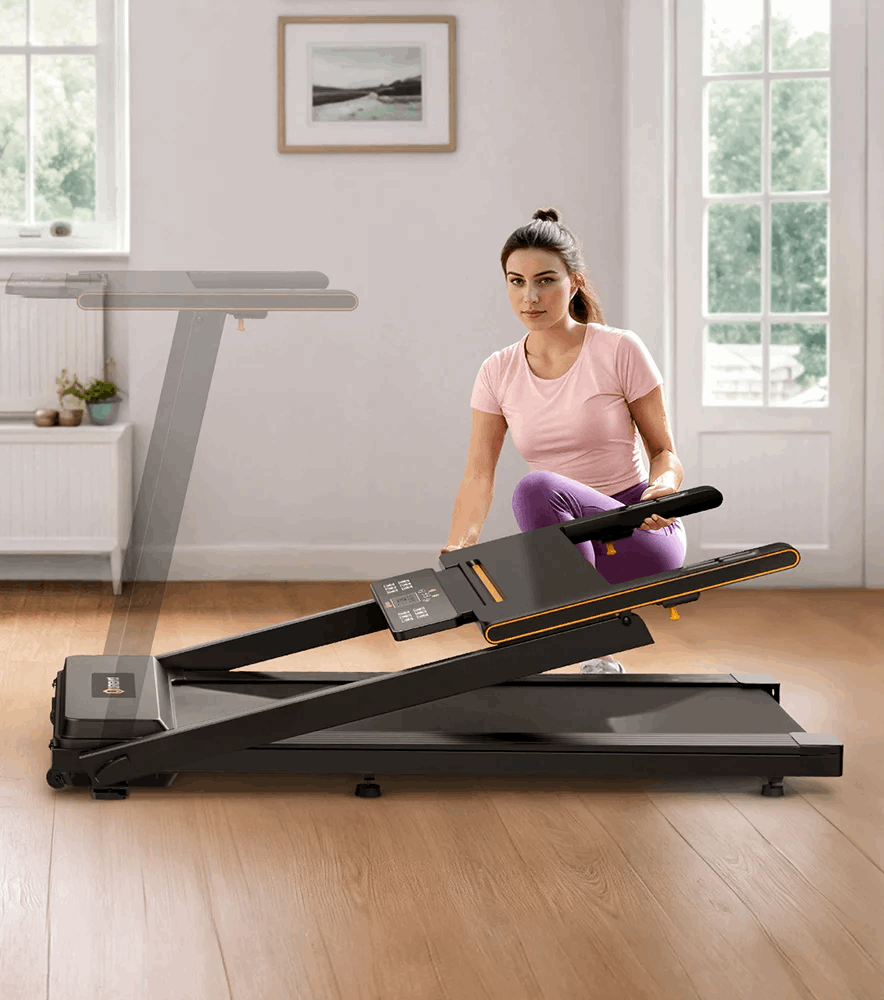 Auto Incline Treadmill with Grip