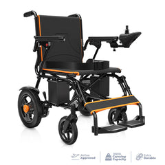 Power Wheelchair for Seniors and Disabled with 2 Batteries