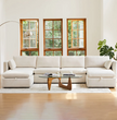 Cozyboy 5-Piece Modular Sofa Chaise (112'')