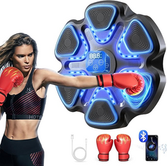 2024 Upgraded Adult Smart Music Boxing Machine With Boxing Gloves