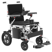 32 Miles Long Travel Range Lightweight Electric Wheelchair With 2 Batteries