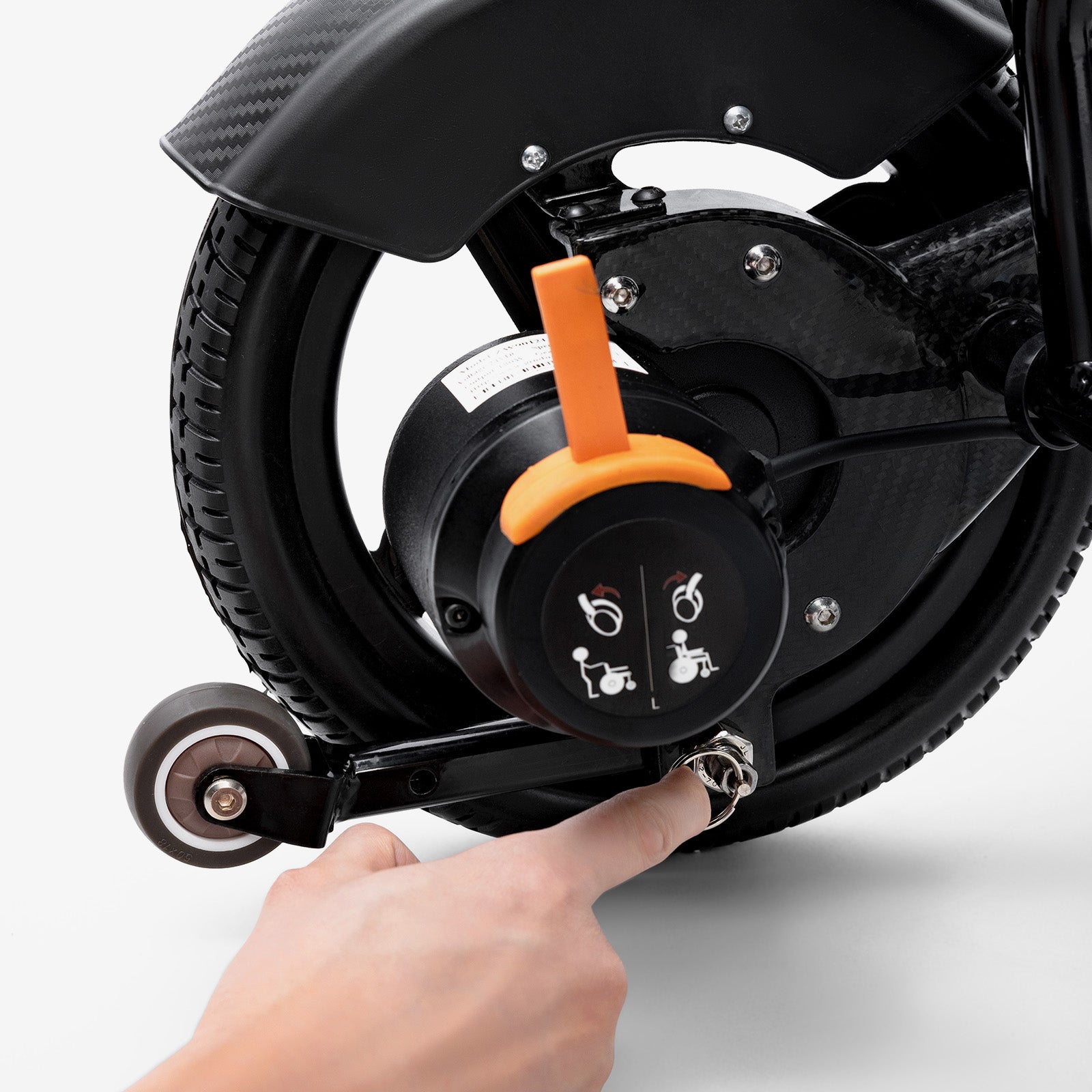 DX07 Ultra-Light Carbon Folding Electric Wheelchair