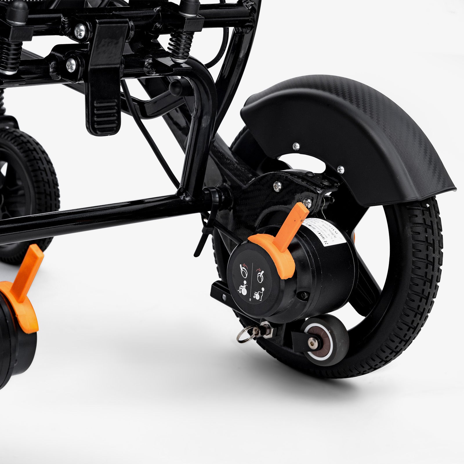 DX07 Ultra-Light Carbon Folding Electric Wheelchair