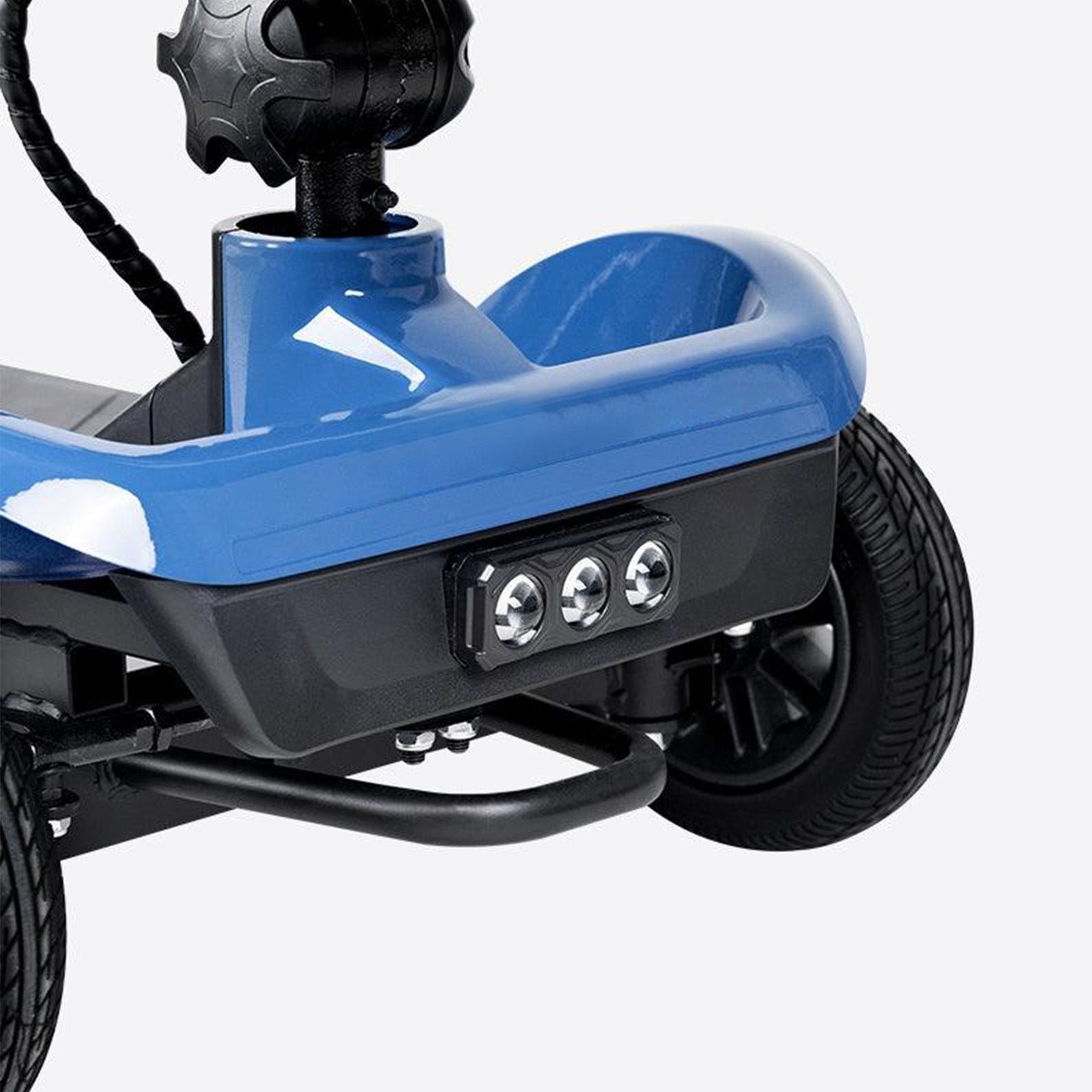 MS002 Long-Range Outdoor Mobility Scooter with Detachable Large Basket