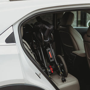 DX08 Carbon Fiber - 25.8lbs Ultra Remote Controlled Lightweight Electric Wheelchair