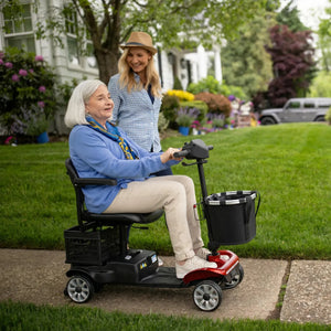 MS002 Foldable 4-Wheel Mobility Scooter for Seniors