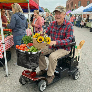 MS002 Foldable 4-Wheel Mobility Scooter for Seniors