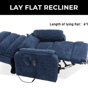 Oversized Infinite Position Power Lift Recliner Chair
