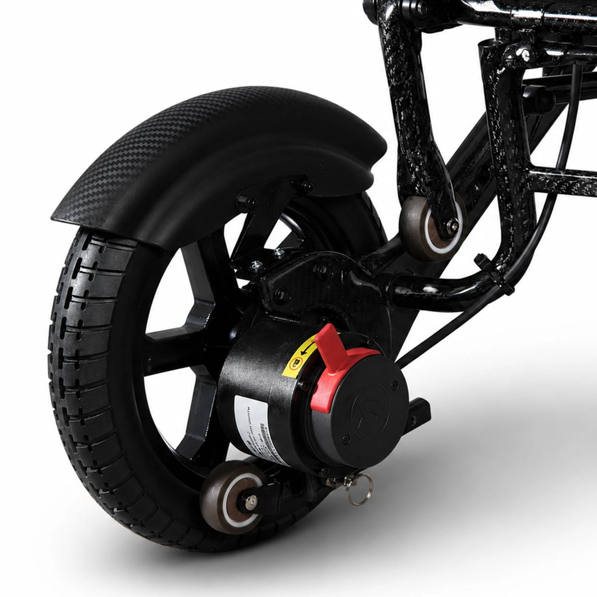 KERDOM Carbon XT Extra-Wide lightweight All-Terrain Carbon Power Chair