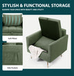 Marques Heritage Green Fabric ArmChair