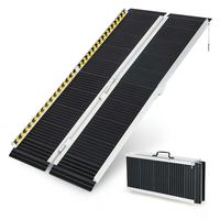 6 Feet Lightweight Foldable Wheelchair Ramp