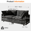 Cozyboy 5-Piece Modular Sofa Chaise (112'')