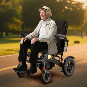 DX06 Heavy Duty Wide Seat Bariatric Folding Power Wheelchair